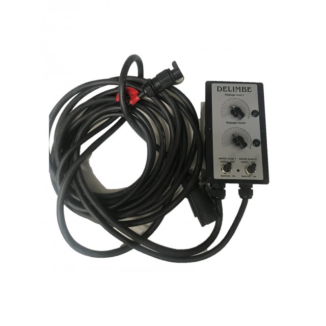 BOITIER DE COMMANDE DOUBLE CUVE POUR T15-T18